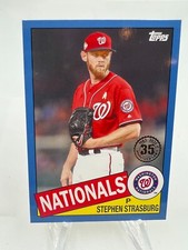 Stephen Strasburg 2020 Topps Series 2 1985 35th Anniversary Blue # 85TB-49