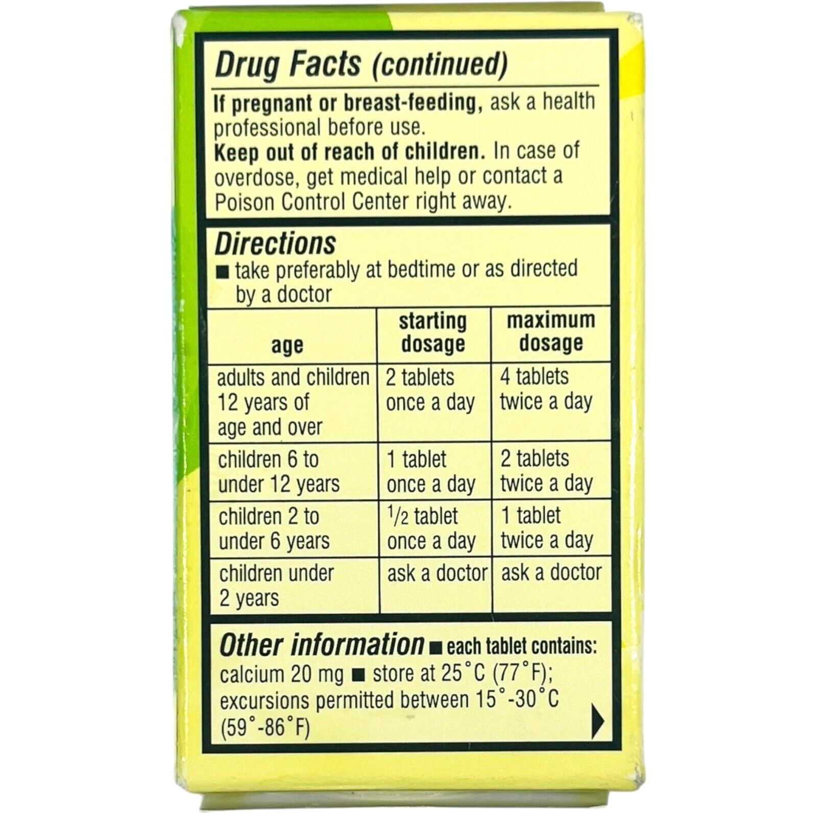 Senokot Regular Strength Natural Laxative Tablets - 50 Count - EX 07/26