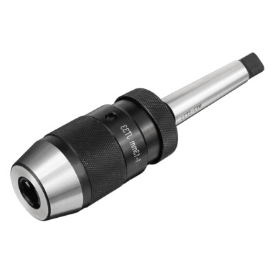 1/32''-1/2'' (1mm-13mm) Keyless Drill Chuck with #2 Morse Taper MT2-JT33 Arbor