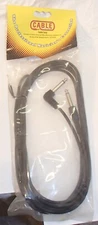 Cable Corp 10' Straight Cable SC10 1/4" Right Angle Guitar/Instrument