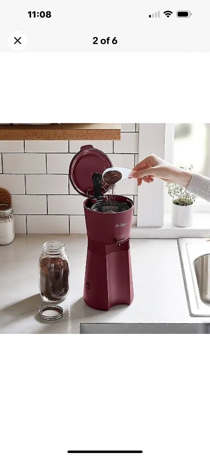Without  Tumbler - Burgundy