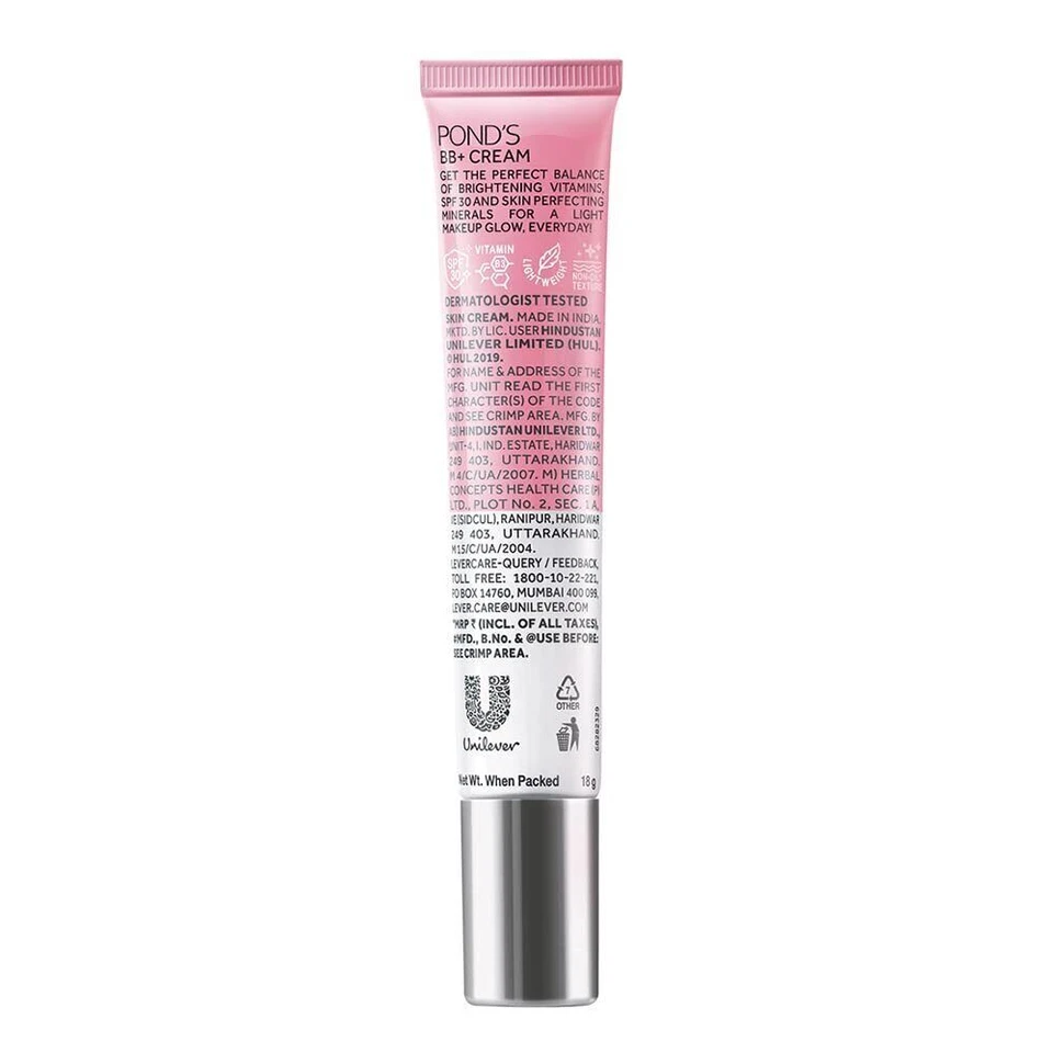 POND'S BB+ Cream Instant Spot Coverage + Light Make-up Glow formula Ivory 18gram - Image 2 of 4