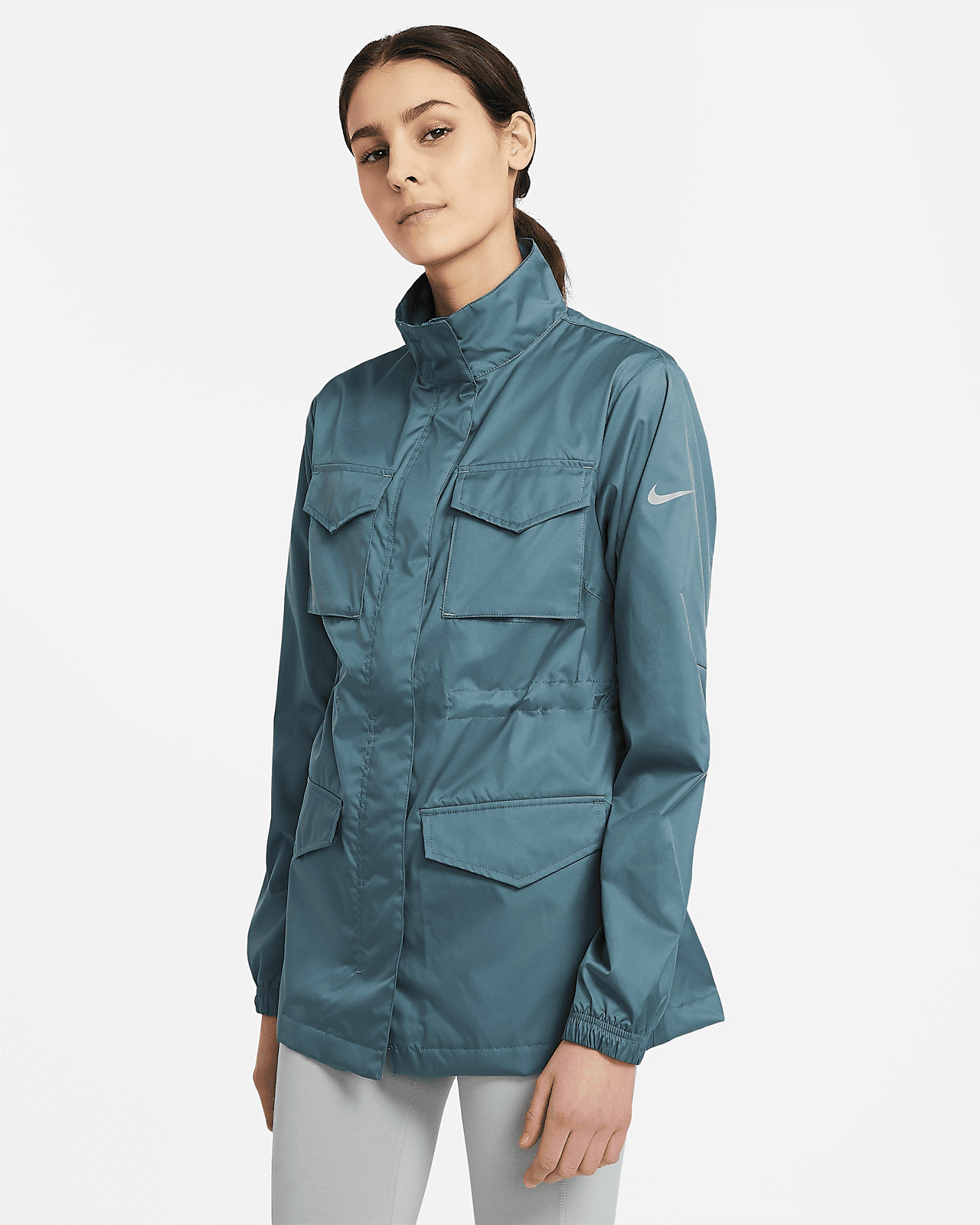 Новая женская тканая куртка Nike Sportswear M65 небольшого размера CZ8972-387 за 120 долларов