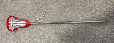 Kompletter Damen Lacrosse Stick — Red Head / Brine Silver 6065 Schaft