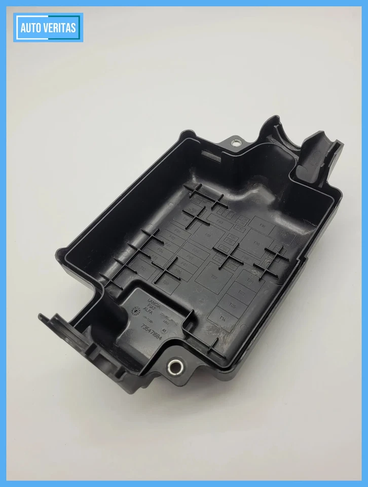 Original Fiat Grande Punto (199) fuse box cover 735471684 - Image 3 of 4