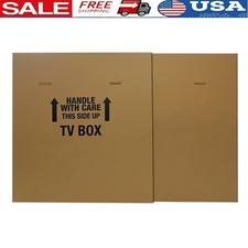 TV Moving Box 56-70 Inch TVs Double Wall Protective Packaging Corrugated Sleeves