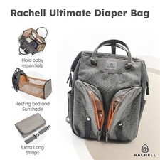 Baby Diaper Bag Backpack Diaper Changing Station Baby Bags for Boys Girls RACHEL