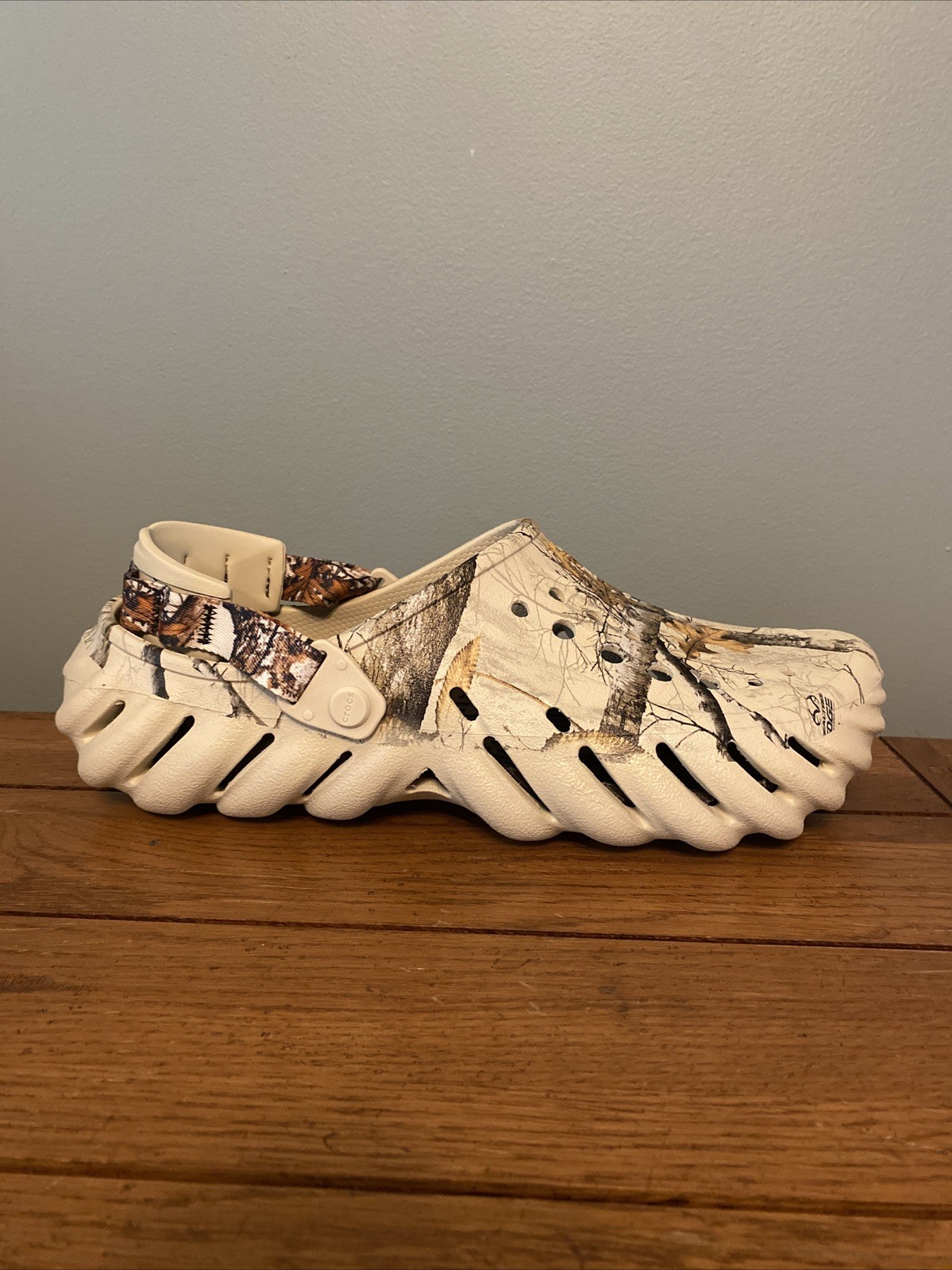 Crocs Echo Clog Realtree Edge Camo Bone White 208232-2Y2 Men's Size 12 image 4