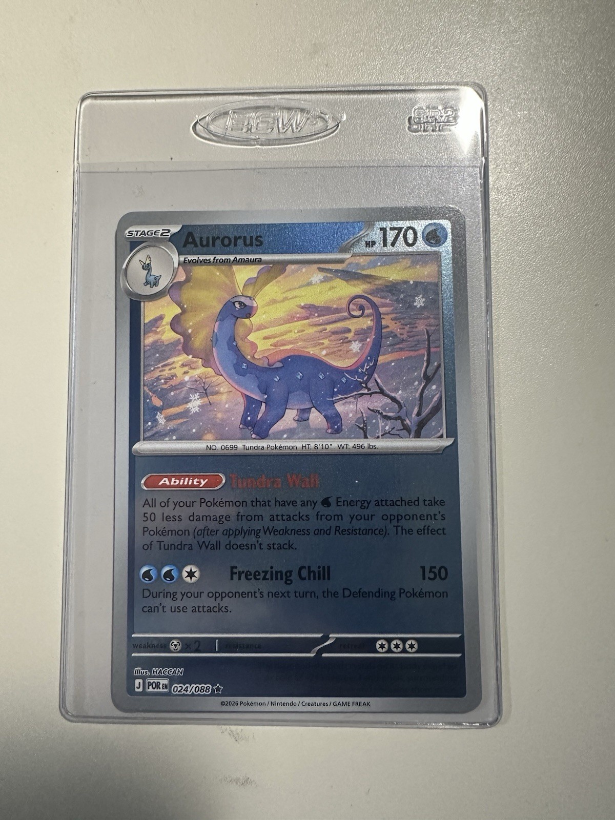 Aurorus 024/088 Me03: Perfect Order Reverse Holo