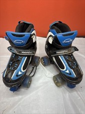 MammyGol Roller Skates for Kids, Adjustable Quad Skates, light up wheels, used