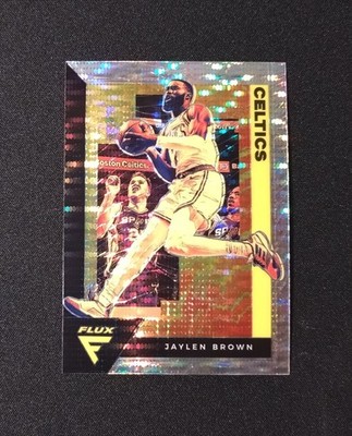 2020-21 Panini Flux JAYLEN BROWN Premium Box Set Pulsar Prizm #8 Boston Celtics
