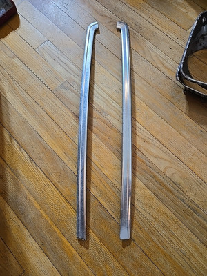 1981 -88 MONTE CARLO Chrome Windshield Trim moldings Lh Rh Oem