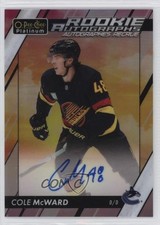 2023-24 O-Pee-Chee Platinum Rookie Auto Sunset Cole McWard #R-CM Auto 03mw