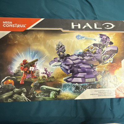 MEGA Construx Halo Covenant wraith 600plus pieces brand new sealed in box