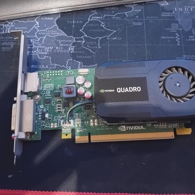 NVIDIA Quadro K600 1GB Grafikkarte (HP OEM)   DVI & DisplayPort