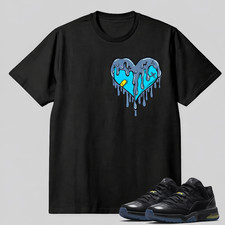 Shirt to MAtch Air jd 11 Retro 'Gamma' BLACK./WHITE