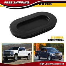 Truck Bed Front Panel Oval Drain Plug Cover Cap For Ford F-150 F-250 F-350 F-450