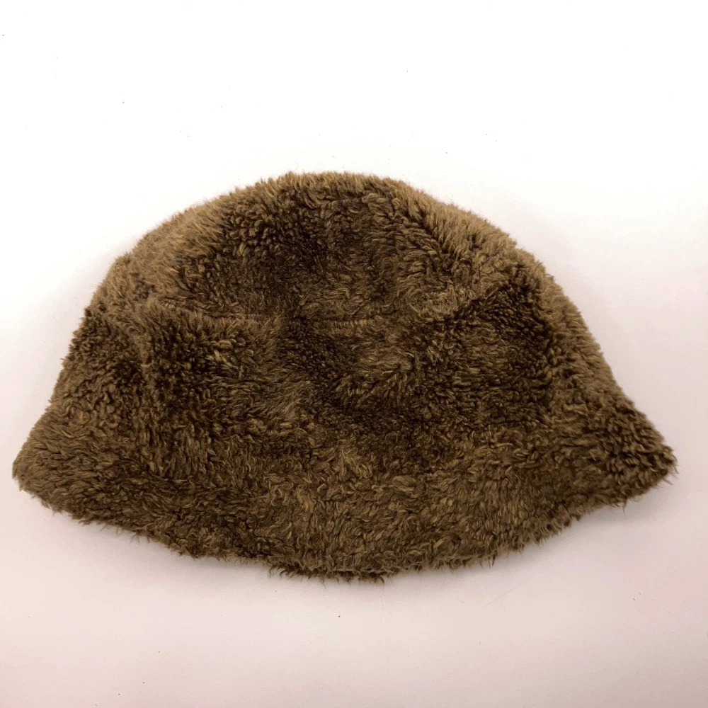 High Pile Green Fleece Winter Bucket Hat Made Canada