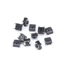 6x6x4.3mm - 10mm Momentary Tactile Push Button Miniature Micro PCB Switch SMD