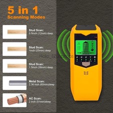 LCD Stud Finder Wall Scanner 5 In 1 Detector ...