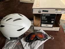 Skihelm Giro G10 Gr-M 1x Benutzt fast neuwertig Alpina Skibrille bonfire