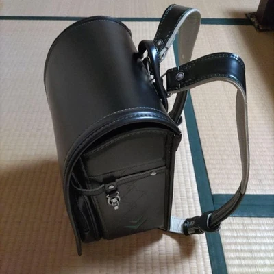 SYUNPIKA Sac Randoseru Japonais Pour École 5842 En Cuir Synthétique Noir - Photo 1/4
