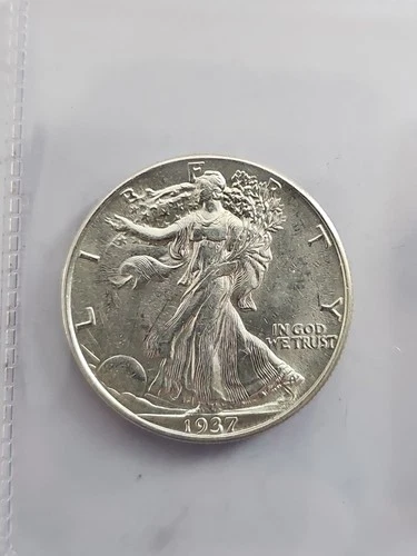 1937 Walking Liberty Silver Half Dollar BU *UNCIRCULATED*
