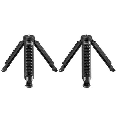 2pcs Camp Lanterns Stand Flashlight Tripod Working Light Bracket for Outdoor
