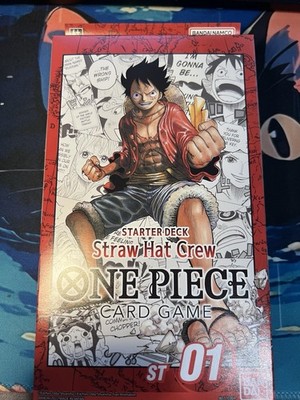 One Piece TCG ST01 Starter Deck English Sealed Brand New 811039038366| eBay