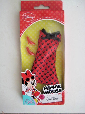 Steffi Love Minnie Mouse Barbie Doll Cool Dress + Matching Shoes  NEW