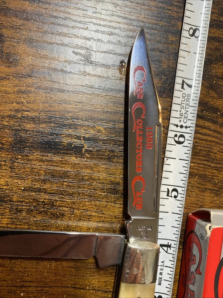 CASE XX USA ROG 6211 1/2 SS 1989 Case English Jack Collector Club Knife - Image 3 of 4