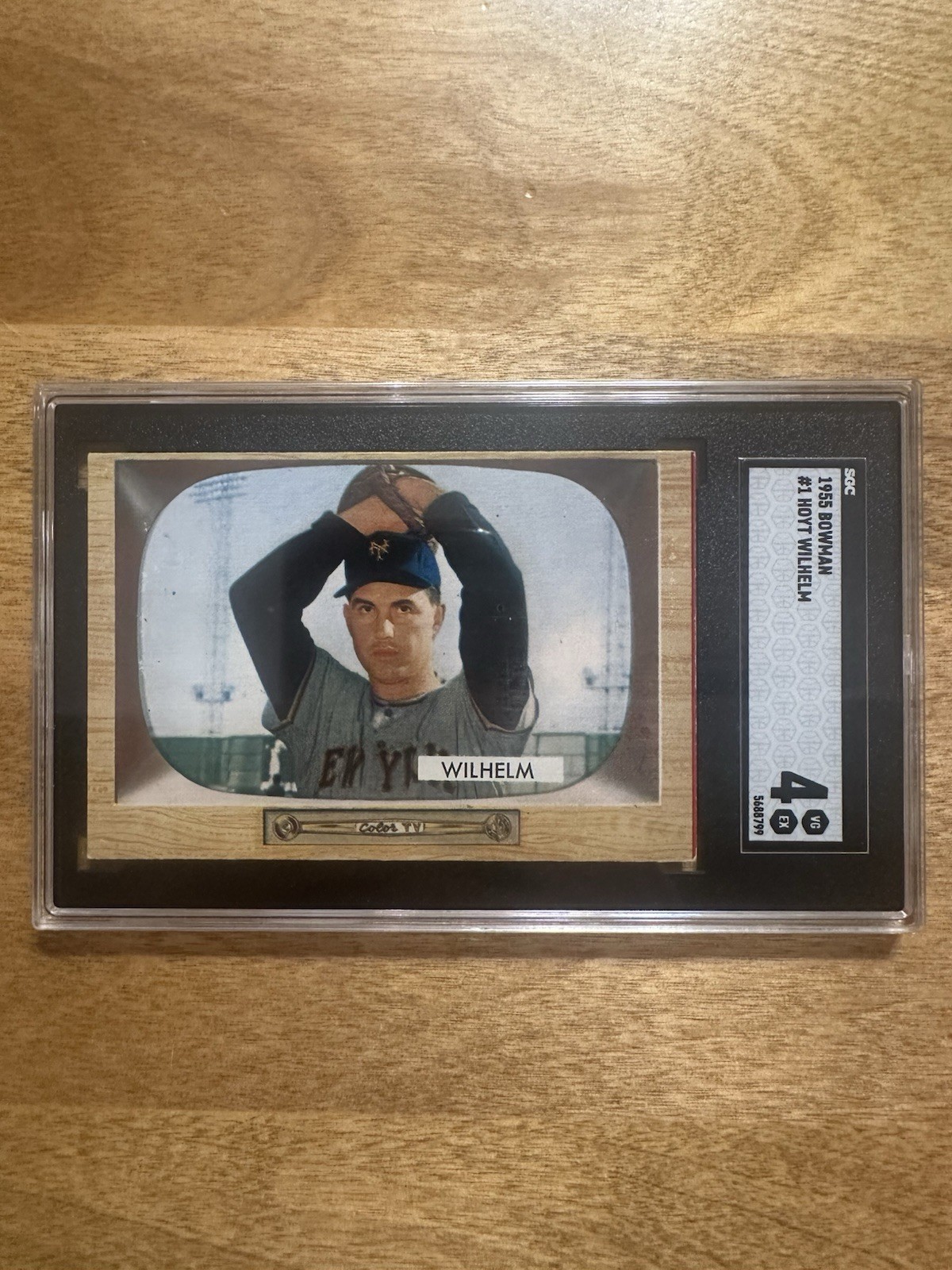 1955 Bowman - Hoyt Wilhelm #1 SGC 4