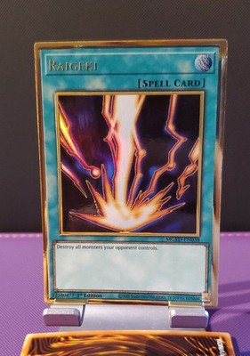 Raigeki MGED-EN038 Maximum Gold: El Dorado 1st Edition