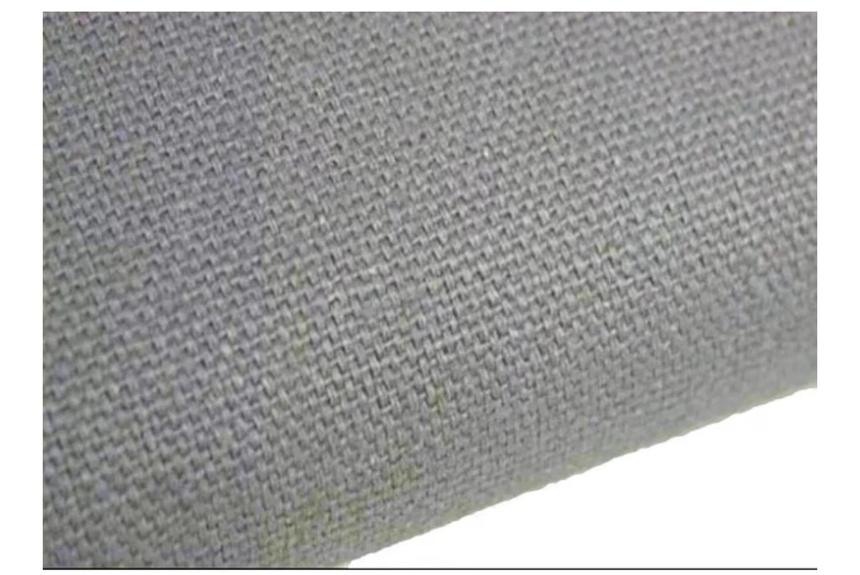 Sofá loveseat básico seccional izquierdo Pottery Barn SOLO FUNDA DESLIZANTE terciopelo de peltre Foto 3 de 4