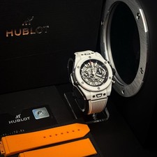 Hublot Big Bang Unico 45MM Skeleton Dial 411.HX.1170.RX Extra Strap Box & Papers 2