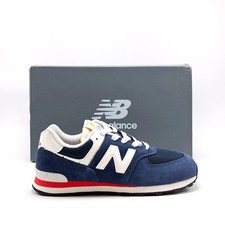 NEW Youth Big Kids New Balance 574 Classic Shoes NAVY BLUE GC574VPN