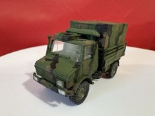 Roco Mercedes-Benz Unimog Funkkoffer H0 1:87 Waldtarn Gummibereifung 