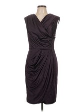 Suzi Chin for Maggy Boutique Women Gray Cocktail Dress 10