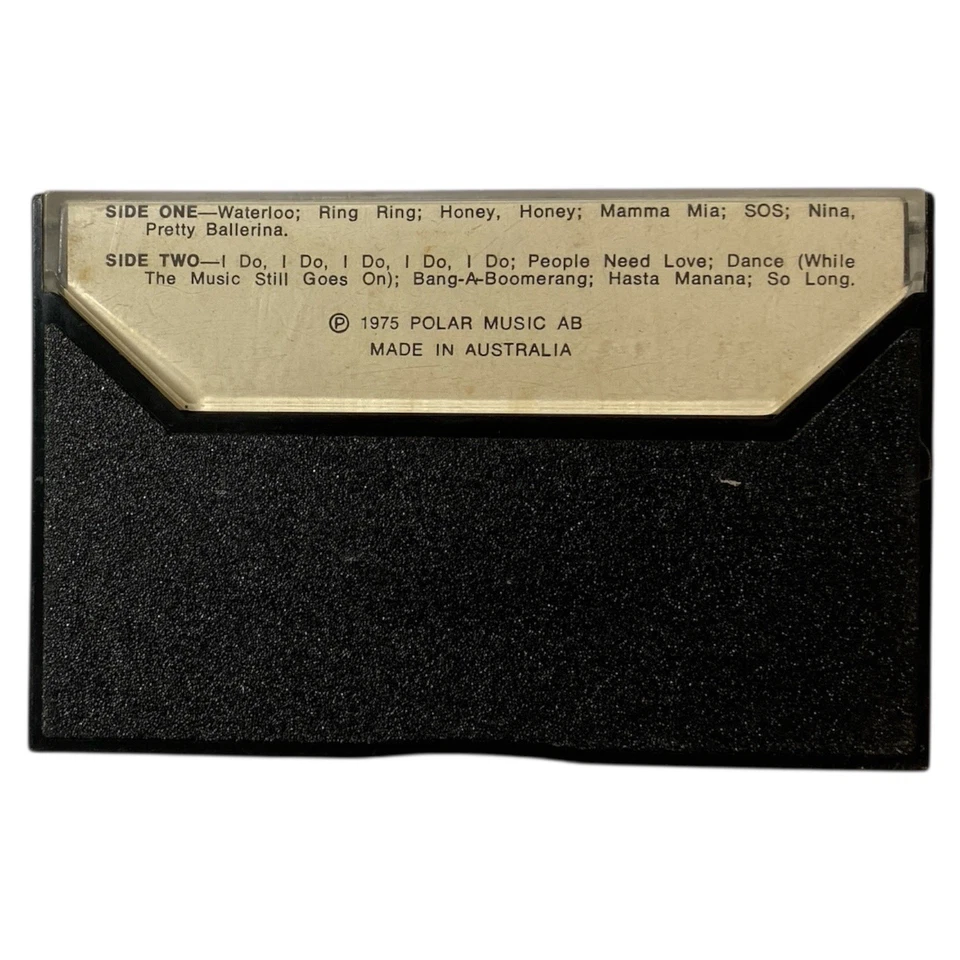 The Best of ABBA 8 Track Cassette Tape Victor YPRK-1020 1975 Vintage Pop Rare - Image 3 of 4