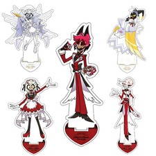 Hazbin Hotel Niffty AD Vaggie Acrylic Stand Model Desk Decor Display Toy 15CM