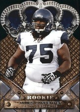 2011 Crown Royale #141 James Carpenter RC Rookie Card