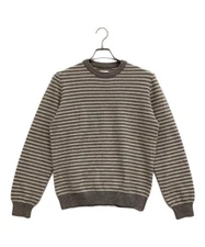 【US Duty Included】Altea                    Wool striped knit gray