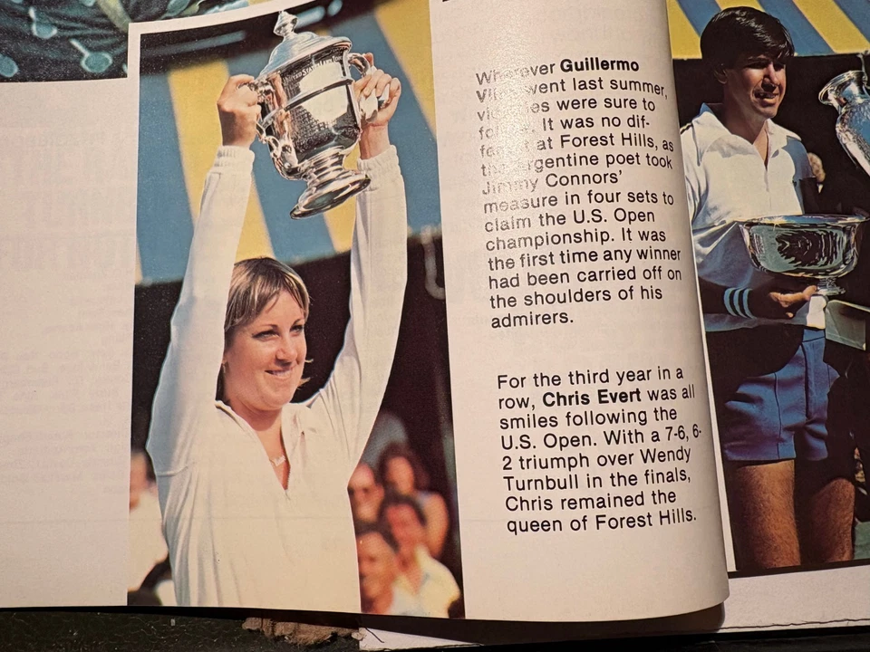 1978 USTA "US Open" Tennis Championship Program Inaugural Event Flushing, N.Y. - Image 3 of 4