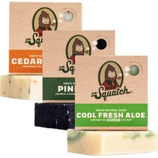 Natural Bar Soap for Men - Cold Process Soap with No Harsh Chemicals - Pine T...