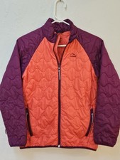 L.L. Bean Kids Puffer Jacket Girls L 14/16 Quilted