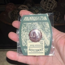 Jameson Seal Pin JJ&S John Son Limited Rare New Liquor Whiskey Barrel Irish