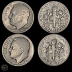 1946 P&D 10C Roosevelt Dimes Vg Examples 90% Silver Vintage Coins #6