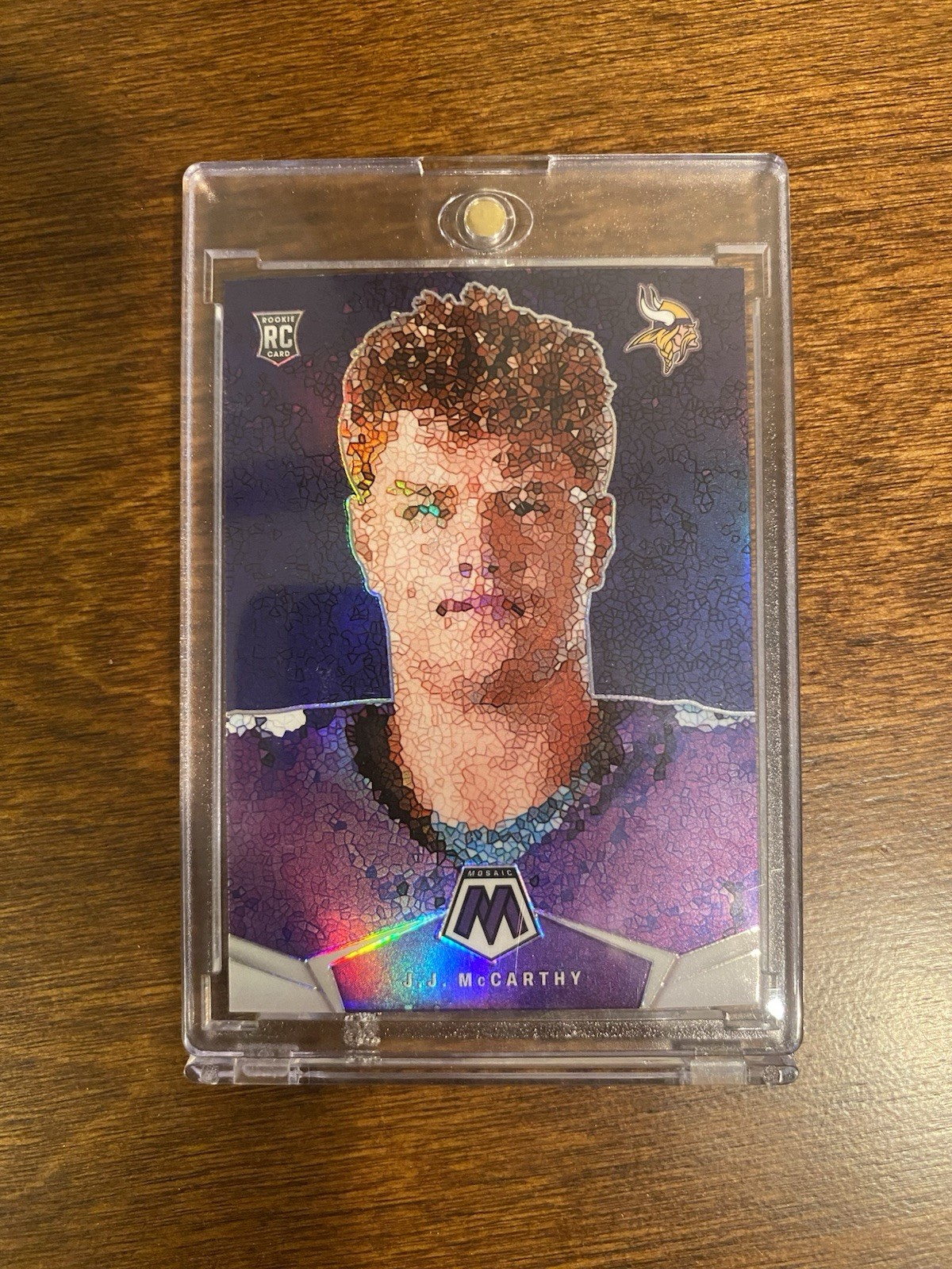 2024 Panini Mosaic - Micro Mosaic J.J. McCarthy #MM-9 (RC)