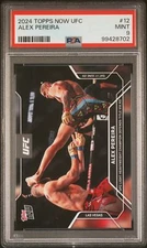 2024 Topps Now UFC #12 Alex Pereira KO Jiri Prochazka PSA 9 Mint