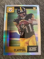 Chase Claypool 2020 Panini Chronicles #453 Score Update Silver Prizm Rookie RC